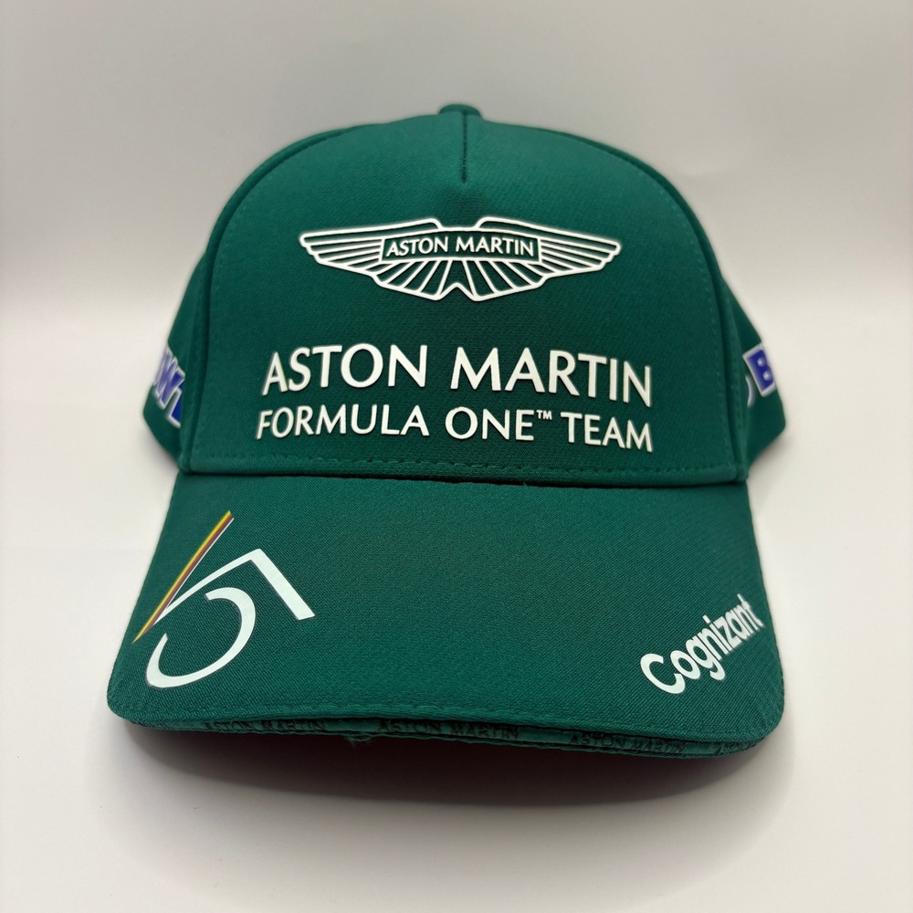 Aston Martin F1 Team Sebastian Vettel #5 Driver Cap Green Racing Hat GB18401